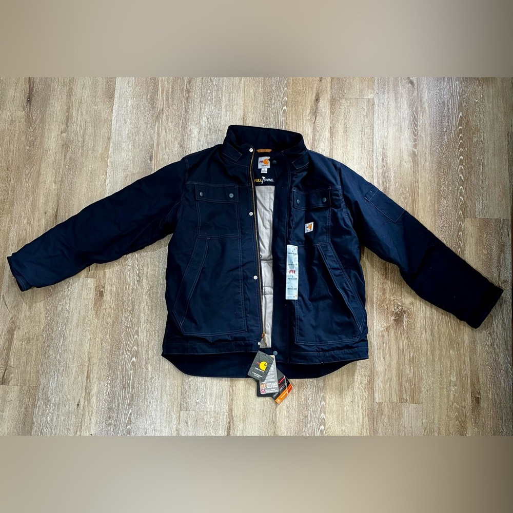 Carhartt FR Full Swing Quick Duck Coat (CAT 3) Sz L